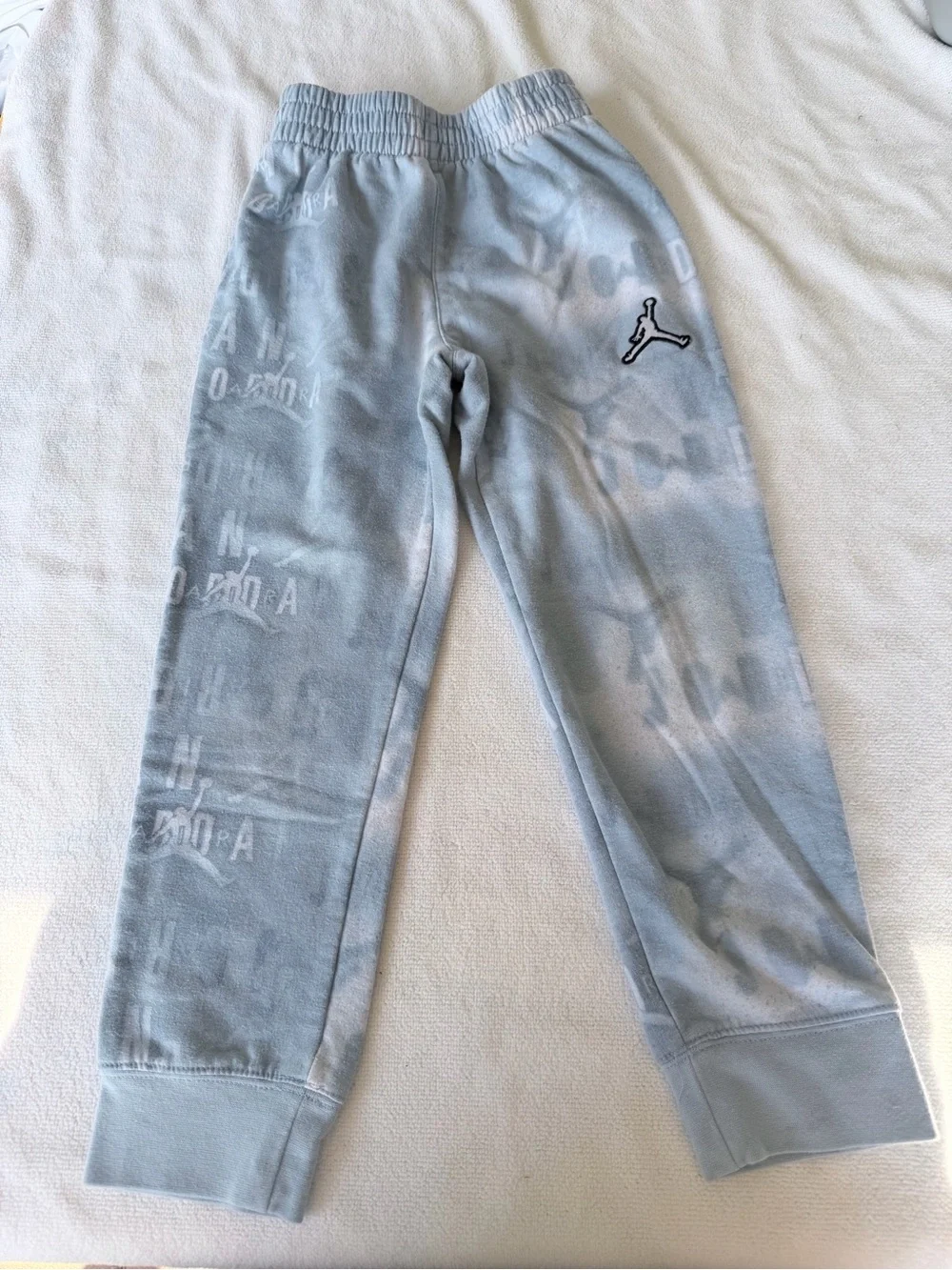 Jordan Light Blue Tie-Dye Hoodie & Joggers Set 6